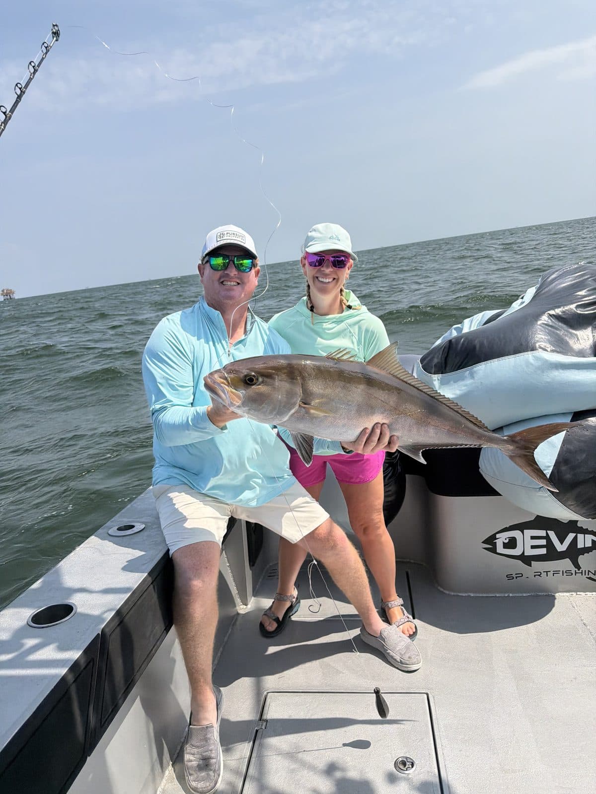 Amberjack fishing in Venice Louisiana