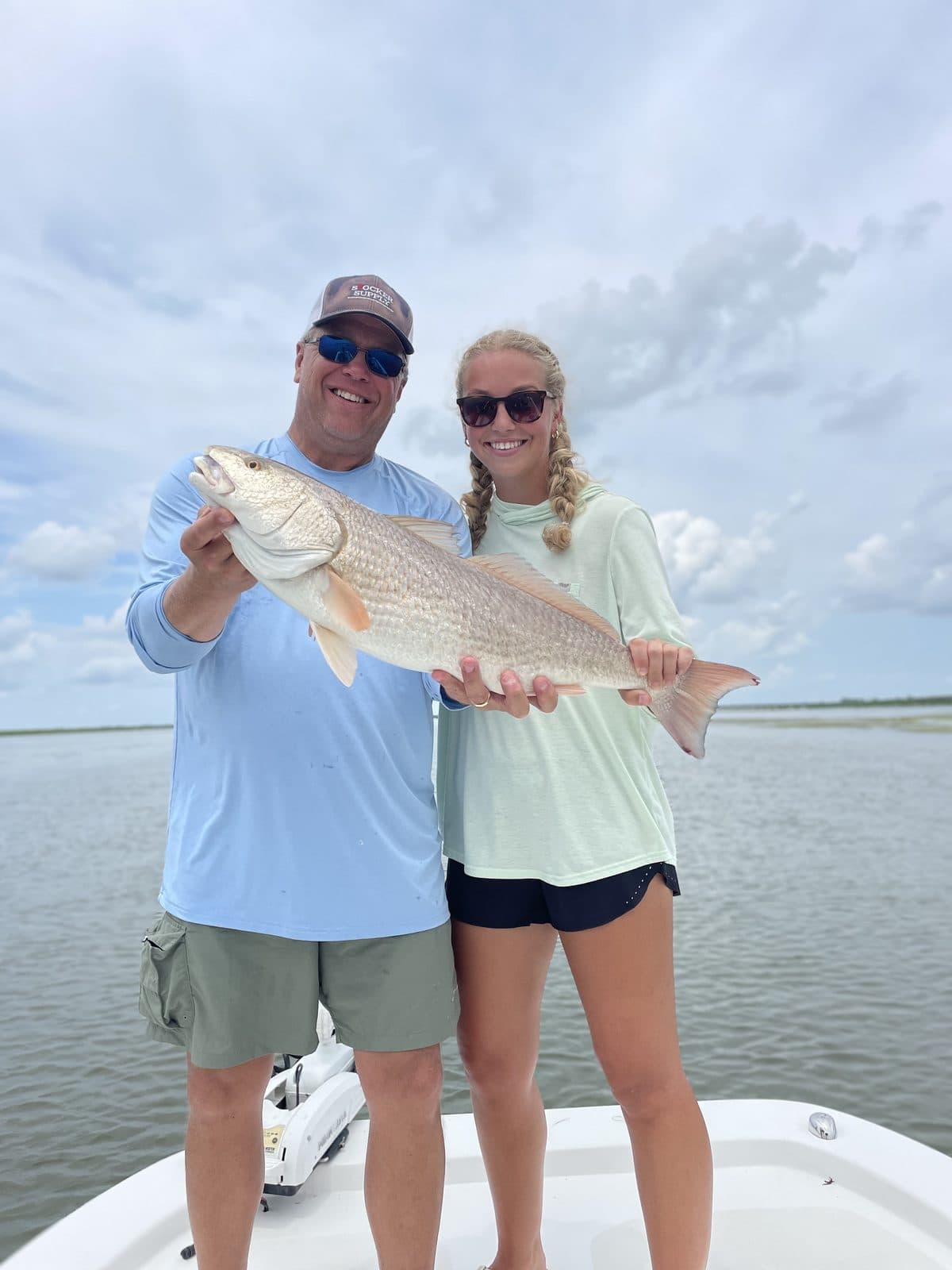 Redfish fishing in Venice Louisiana